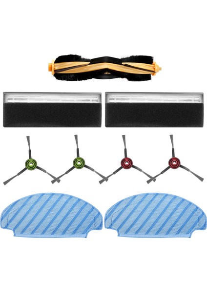 Yedek Parça Aksesuar Seti Ecovacs Deebot Ozmo N7/n8 PRO+/920/950/T5/T8/T8 Için Uyumlu (Yurt Dışından) modelleri