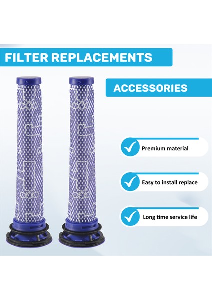 Dyson Absolute Hayvan V8+, V8, V7, V6, DC62, DC61, DC59, DC58 Vakum 2 Paket (Yurt Dışından) indirimleri