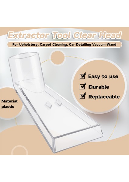 Extractor Aracı Döşeme ve Halı Temizleme Için Büyük Açık Kafa, Taşınabilir Extractors Için Vakum Değnek Detaylandıran Araba B (Yurt Dışından) fırsatları