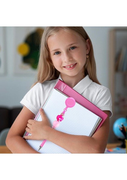 12PCS Boncuk Kalem Rozeti Makarası Klipsini Çekme Boncuk Tükenmez Kalem 6 Renk Boncuklu Yazı Kalemi Diy Zanaat Ofis Malzemeleri (Yurt Dışından) fırsatları