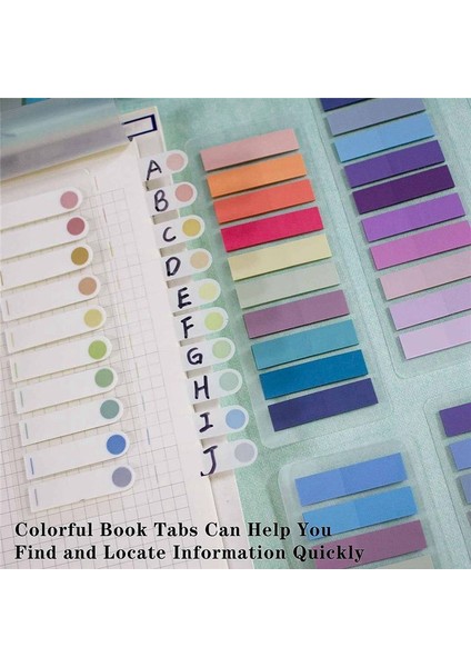 1200PCS Sayfa Işaretleyicileri Morandi Yapışkan Not Sekmeleri Renkli Yazılabilir ve Yeniden Konumlandırılabilir Kitap Bayrakları Sekmeleri Şerit Dizin Sekmeleri (Yurt Dışından) fiyatları