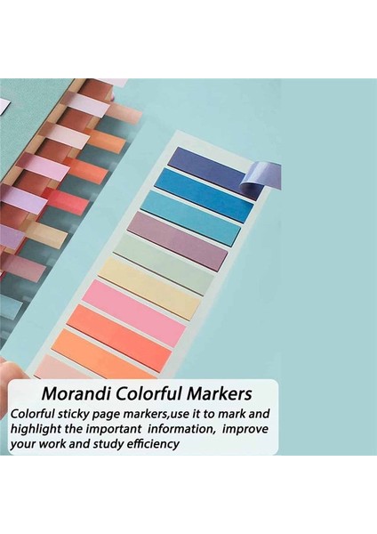 1200PCS Sayfa Işaretleyicileri Morandi Yapışkan Not Sekmeleri Renkli Yazılabilir ve Yeniden Konumlandırılabilir Kitap Bayrakları Sekmeleri Şerit Dizin Sekmeleri (Yurt Dışından) modelleri