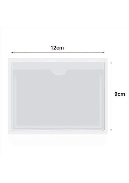 60 Adet Yükleme Için Üst Açık Olan Kendi Yapışkanlı Kartvizit Cepleri Kartları Düzenlemek ve Korumak Için Kart Sahibi (Yurt Dışından) fırsatları