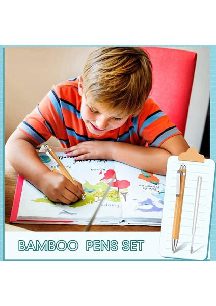 40 Adet Bambu Geri Çekilebilir Tükenebilir Kalem ve 40 Adet Ekstra Doldurma Siyah Mürekkep 1 mm Bambu Kalem Geri Çekilebilir Ahşap Kalemler (Yurt Dışından) indirimleri