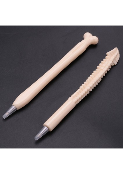 200 Adet/lot Kalem Yazma Malzemeleri Kemik Şekli Tükenmez Kalemler Yeni Yaratıcı Okulu Tedarik-Mavi Mürekkep (Yurt Dışından) modelleri