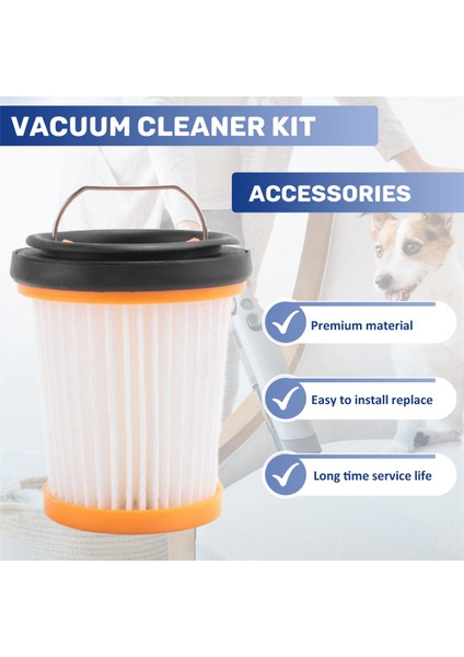 6 Paket Kumaş Vakum Filtresi Köpekbalığı WV201 WV200 WV205 WV220 Wandvac Handheld Vakum (Yurt Dışından) indirimleri