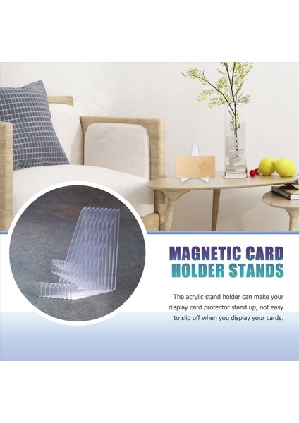 10PCS 35PT-360PT Kart Kollu Ekran Tutucu Akrilik Standlar Beyzbol Futbol Spor Kartı Ticaret ve Ekran Için Küçük Raf (Yurt Dışından) indirimleri