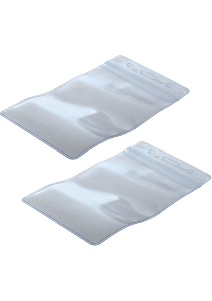 400 Pcs Temiz Plastik Dikey Adı Etiket Rozeti Kimlik Kartı Tutucular (Yurt Dışından) fiyatları