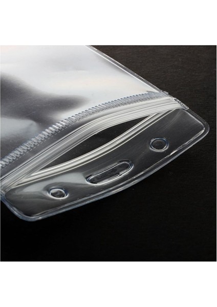 400 Pcs Temiz Plastik Dikey Adı Etiket Rozeti Kimlik Kartı Tutucular (Yurt Dışından) fırsatları