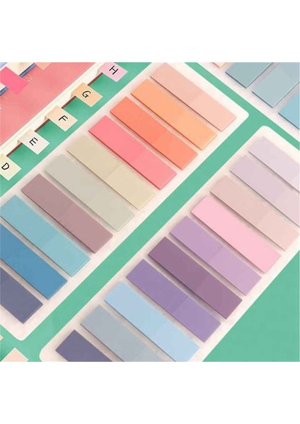 2400PCS Sayfa Işaretleyicileri Morandi Yapışkan Not Sekmeleri Renkli Yazılabilir ve Yeniden Konumlandırılabilir Kitap Bayrakları Sekmeleri Şerit Dizin Sekmeleri (Yurt Dışından) fiyatları