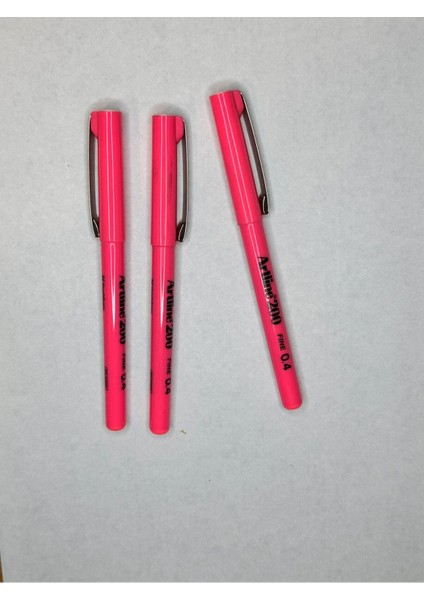 200 Fineliner 0.4mm Keçe Uçlu Kalem ( 3 Adet) fiyatları