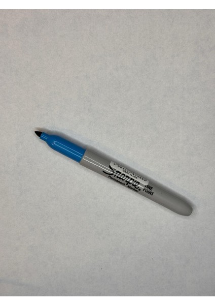 Markör Kalıcı Keçe Kalem, Ince Uçlu (3 Adet)