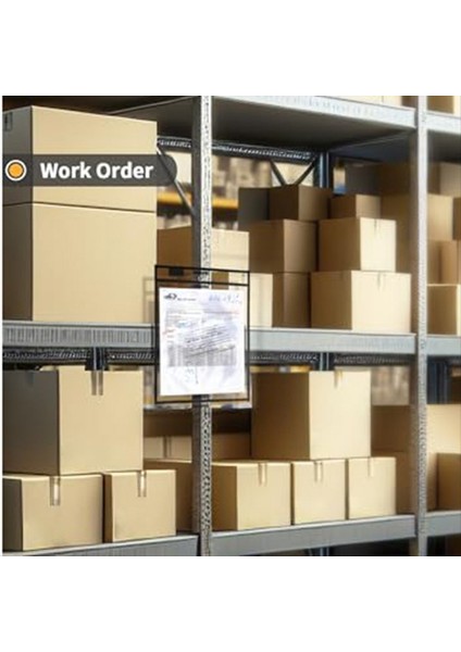 30 Adet Iş Bilet Sahipleri Kuru Silme Cepleri 10X14 Inç Siyah Kağıt Için Yeniden Kullanılabilir Plastik Kollar Açık Dükkan Bilet Sahipleri (Yurt Dışından) modelleri