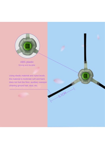 8pcs Lefant M210 M210S M210B M213 Vakum Parça 3-Zenli Yan Fırça (Yurt Dışından) indirimleri