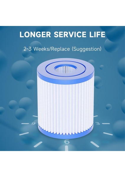 8 Paket Havuz Filtresi Intex 29007E Tip H Havuz Filtre Kartuşu, 330 Gph Filtre Pompası Zemin Havuzu Filtreleri (Yurt Dışından) fiyatları