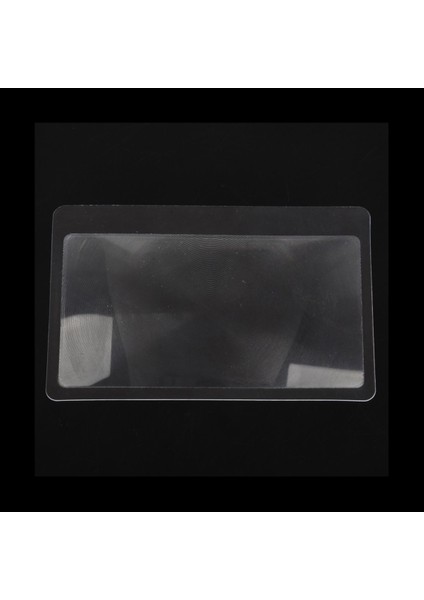 2 Adet 3 x Büyüteç Büyütme Büyütme Fresnel Cep Kredi Kartı Boyutu Şeffaf Büyüteç (Yurt Dışından) indirimleri