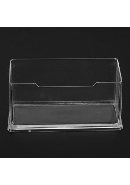 2x Yeni Temizlik Masaüstü Kartvizit Tutucu Ekran Stand Akrilik Plastik Masa Rafı (Yurt Dışından) fiyatları