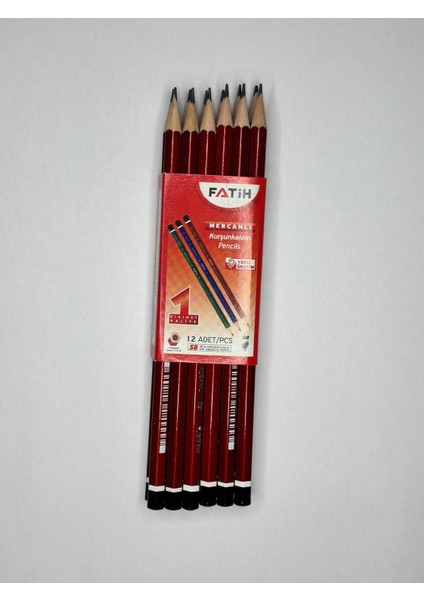 Kursun Kalem Tekli 3 Adet