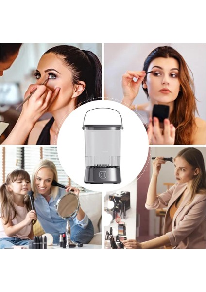 Geliştirilmiş Elektrikli Makyaj Fırçası Temizleyici Güzellik Aracı Fırça Yıkayıcı Çok Parçalı Makyaj Fırçası Otomatik Temizleyici (Evrensel) (Yurt Dışından) fırsatları