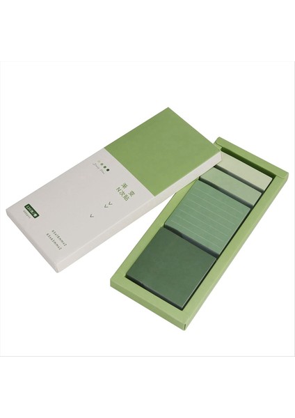 Taşınabilir Boş Yapışkan Notlar Planlayıcı Dergi Takvim 480 Çelik Yeşil Için Kendinden Yapış Dizin Sekmeleri Organizatör (Yurt Dışından)