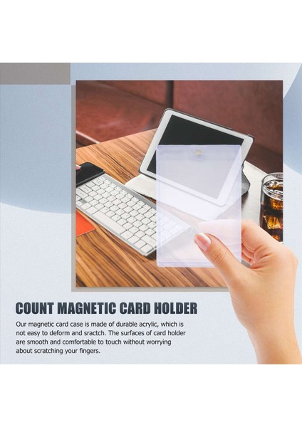 24 Mahte Mangetik Kart Tutucu 35PT Ticaret Kartları Beyselle Kart Kötü Koruncu Kasası Mıknatıs Spor Kartları Için Üst Yükleyiciler (Yurt Dışından) modelleri