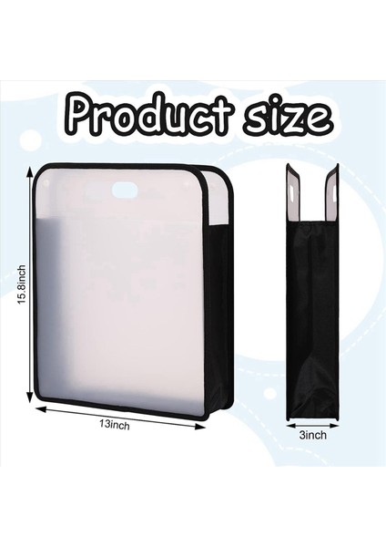 8pcs Not Defteri Kağıt Depolama Kağıt Depolama Organizatörü 12X12 Kağıt Için Şeffaf Not Defteri Scrapbook Fotoğraflar El Sanatları Siyahı (Yurt Dışından) modelleri