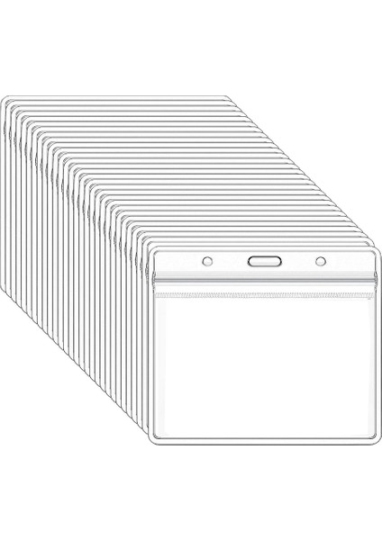 30 Paket Cdc Kart Koruyucusu 4 x 3inch Aşılama Kayıt Aşısı Plastik Temizlik Kart Tutucu Adı Etiketler Rozeti (Yurt Dışından)