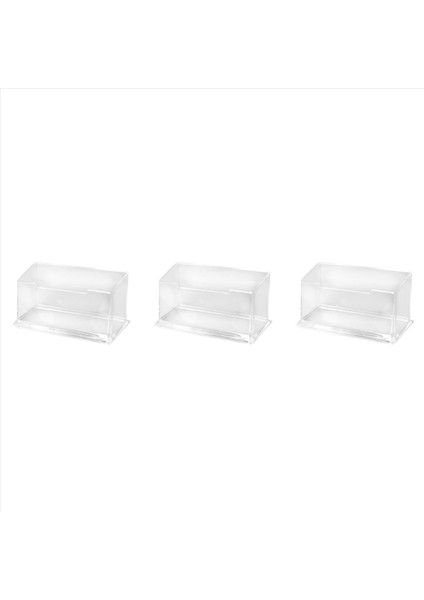 3x Yeni Temizlik Masaüstü Kartvizit Tutucu Ekran Standı Akrilik Plastik Masa Rafı (Yurt Dışından)