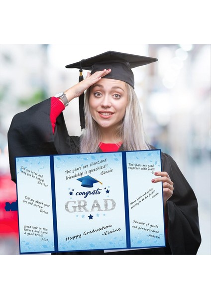 2024 Mezuniyet Konuk Defteri Alternatifi 2024 Mezuniyet Partisi Süslemeleri Sınıfı Mezuniyet Mavisi (Yurt Dışından) fırsatları