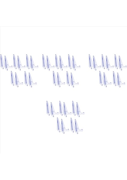 40PCS 35PT-360PT Kart Kollu Ekran Tutucu Akrilik Standlar Beyzbol Futbol Spor Kartı Ticaret ve Ekran Için Küçük Raf (Yurt Dışından)