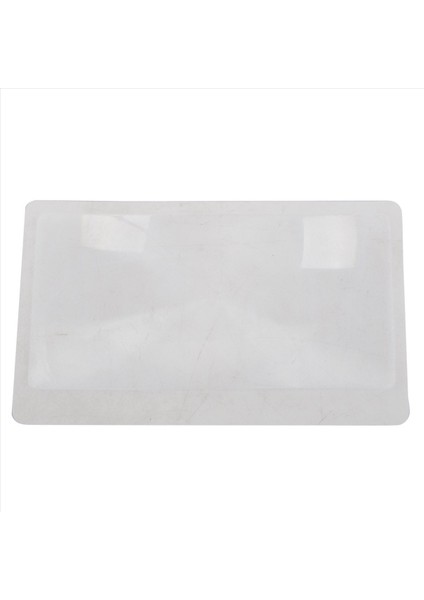 3pcs 3 x Büyüteç Büyütme Büyütme Fresnel Cep Kredi Kartı Boyutu Şeffaf Büyüteç (Yurt Dışından) fırsatları