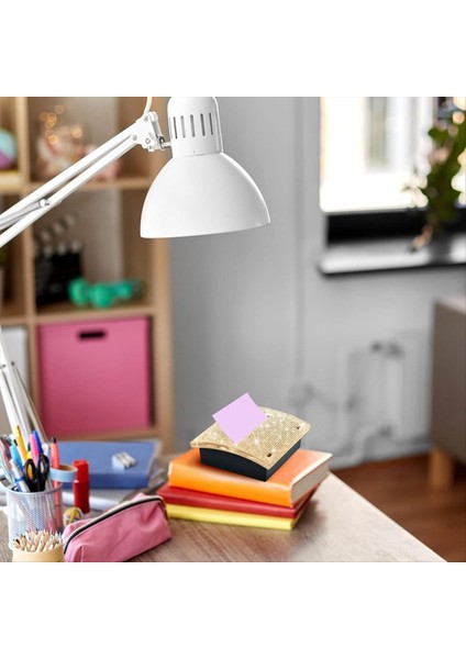 Rhinestone Self Stick Not Ped Tutucular 4 x 4 Inç Not Not Tutucu Dispenser Yapışkan Not Tutucu Yapışkan Notlar Dispenser (Yurt Dışından) indirimleri