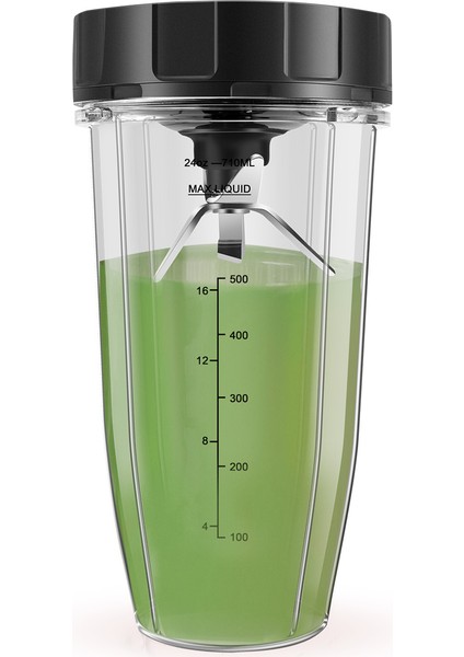 Ninja Için Blender Yedek Parçaları, 24 Oz Fincan 7 Yüzgeç Çıkarıcı Bıçak, Nutri Ninja Auto Iq BN801 SS101 BL480-30 BL641 (Yurt Dışından) fırsatları