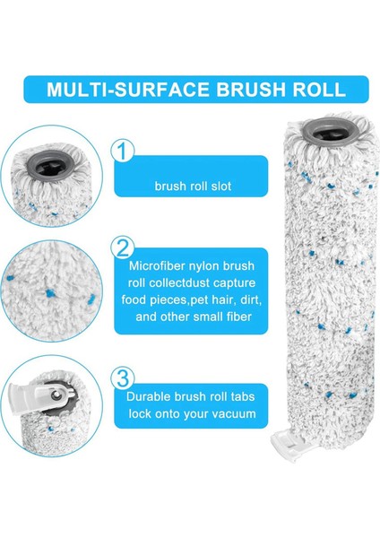 Bissell Crosswave Için Yedek Parçalar Kablosuz Max 2554 2554A Serisi Çok Yüzey Fırça Ruloları 2787 Filtreler 1866 (Yurt Dışından) fırsatları