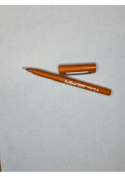200 Fineliner 0.4mm Keçe Uçlu Kalem ( 1 Adet)