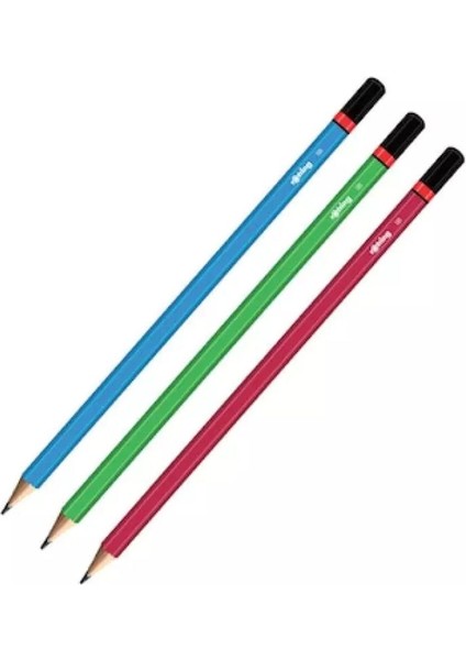 Mercanlı Kurşun Kalem (6 Adet)