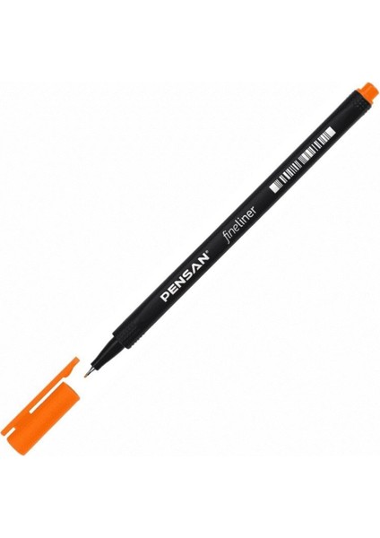 Fineliner Keçeli Kalem 0,4 mm (Karışık Renk Toplam 3 Adet)