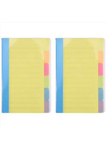 Yapışkan Notlar Bölücü Yapışkan Notlar Sekmeleri Sekmeli Kendi Kendine Yapışmış Astarlı Parlak Renkler Not Defteri 4X6INCH 2 Adet 120 Dizin Notaları (Yurt Dışından) fiyatları