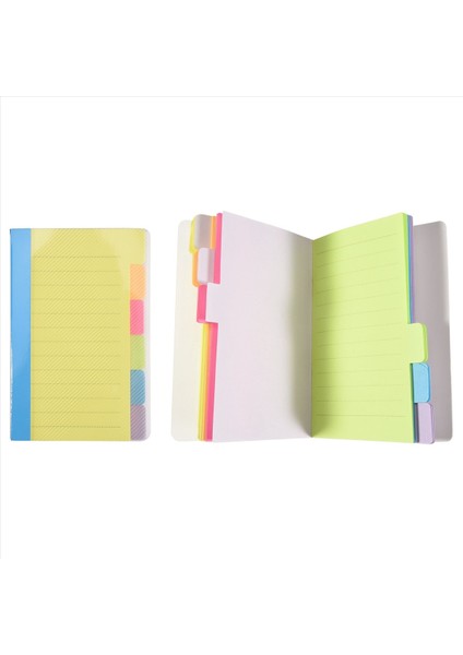 Yapışkan Notlar Bölücü Yapışkan Notlar Sekmeleri Sekmeli Kendi Kendine Yapışmış Astarlı Parlak Renkler Not Defteri 4X6INCH 2 Adet 120 Dizin Notaları (Yurt Dışından) fırsatları