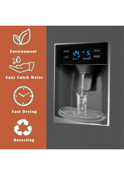 2 Adet Buzdolabı Damlama Tutucu Tepsi Mini Buzdolabı Su Sebili Damlama Tepsisi Silikon Buzdolabı Dökülen Su Pedi (Yurt Dışından) modelleri