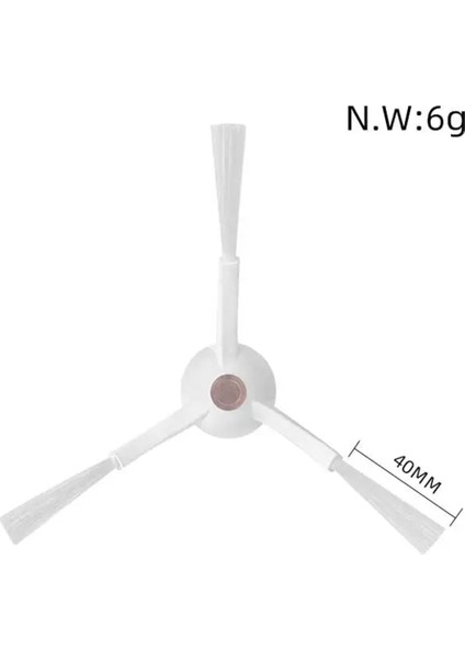 Ecovacs T20 Omnı, T20 Max, T20 Pro, X1 Omni, X1 Turbo, Bork V830, V831 Fırça Filtresi Mop Toz Çantası Vakum Parçası (Yurt Dışından) fırsatları