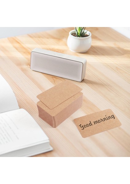 100PCS Boş Kraft Kağıt Kart Kartları Kelime Kartı Mesaj Kartı Diy Kartı (Yurt Dışından) indirimleri