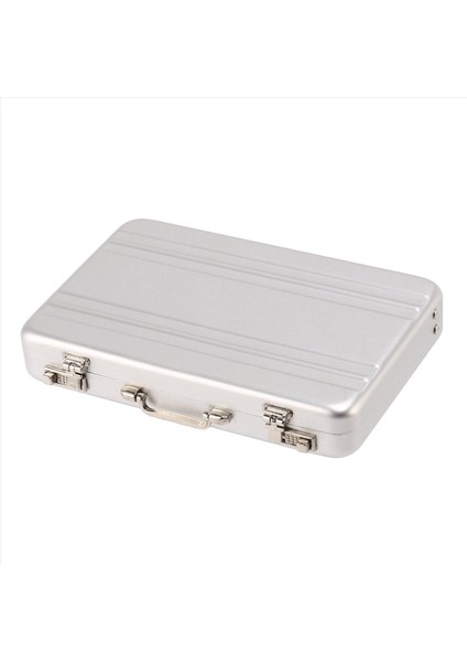 2x Kart Kartı Kılıf Mini Taşıma Kılıf Kılıf Kılıf Kart Kartı Şifre Kılıfı Yalnızca Kart Kartvizitleri Vb Için Kullanılan Gümüş (Yurt Dışından) modelleri