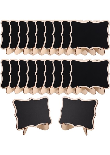 Mini Kara Tahta Tabelası 20 Paket Düğün Doğum Günü Partileri Mesaj Panosu Işaretleri ve Etkinlik Süslemeleri Için Küçük Kara Tahta Tahtası (Yurt Dışından) fırsatları