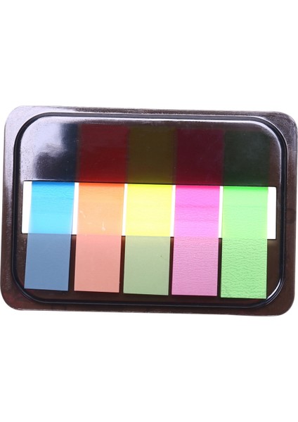 2x Yırtılabilir Renkli Nota Ped Yapışkan Notlar Sevimli Kendi Yapışkanlı Kağıt Etiket Çıkartması Bookmark Kırtasiye (Yurt Dışından) fırsatları