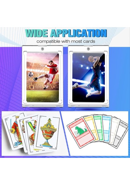 15 Adet 100 Pt Ticaret Kartları Için Manyetik Kart Tutucular Kalın Beyzbol Futbol Hokey Kartları Için Manyetik Kart Sahipleri (Yurt Dışından) indirimleri