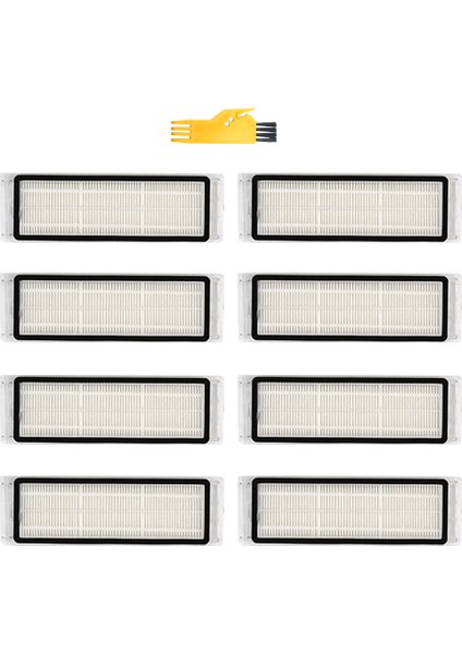 360 S5 / S7 Robot Robotik Süpürge Süpürge Yedek Parçaları Için Hepa Filtre Seti (Yurt Dışından)