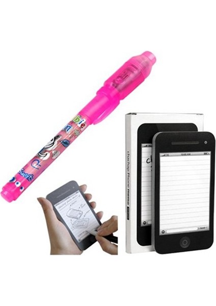 Apple iPhone Style Memo Note Sticker Için 2 Adet Yazma Kalemleri (Yurt Dışından)