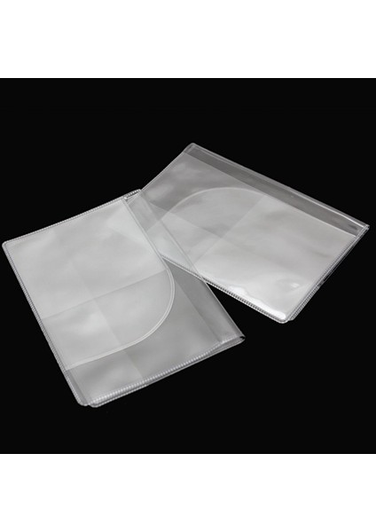 4 x Moda Şeffaf Pasaport Tutucu Kapak Kılıfı Seyahat Cüzdan Koruyucu Klasör (Yurt Dışından) fırsatları