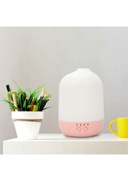 Bluetooth Nemlendirici 300 ml Aromaterapi Makinesi Taşınabilir Yağ Difüzörü Romantik Renkli Lamba Zamanlama Difüzör Pembe Abd Plug (Yurt Dışından) fırsatları